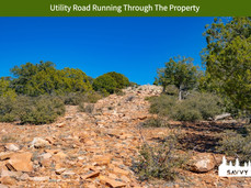 Utility Road Running Through The Propert