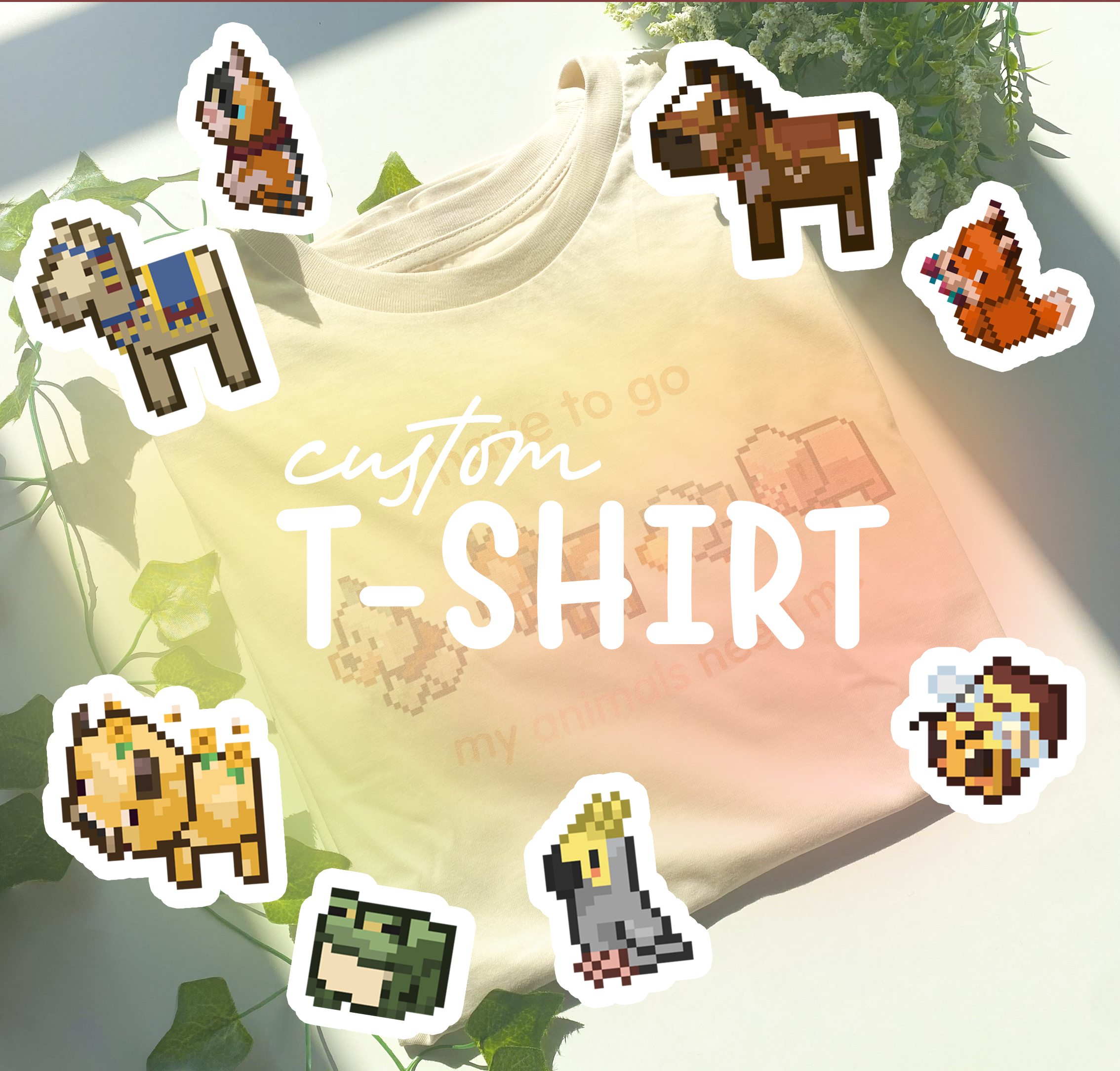 Custom Animals shirts and hoodies