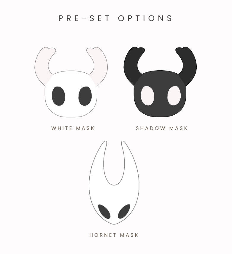 Thumbnail: Hollow knight Headphone Holder on IKEA SKADIS