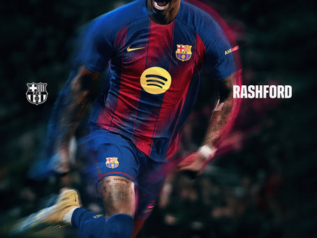 Rashford ya fue presentado en el Barcelona.