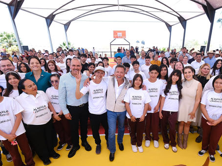 Inauguran renovación de la Telesecundaria ‘Adolfo López Mateos’ en Tizapán el Alto