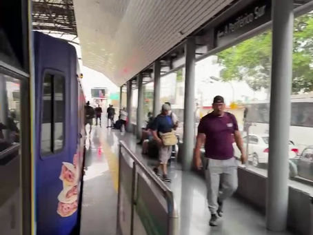 Mañana caótica para usuarios del tren ligero