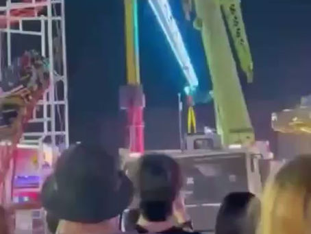 Falla en juego mecánico de la FNSM provoca evacuación de ocho personas