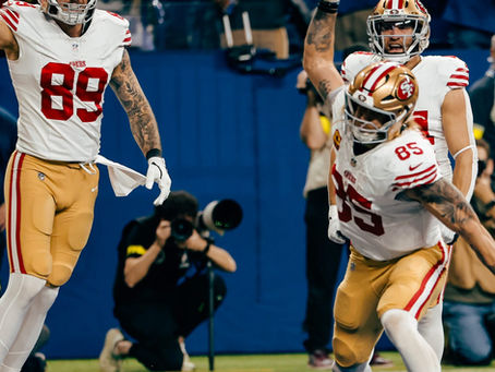 49ers se imponen 48-27 a Colts en un vibrante Monday Night Football