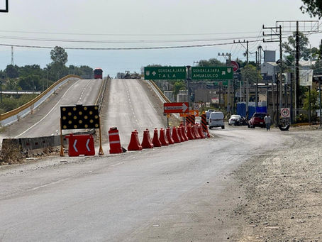 Reconstrucción del Puente Ameca en la carretera Guadalajara-Puerto Vallarta