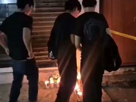 Rinden homenaje a maestras asesinadas en preparatoria de Michoacán