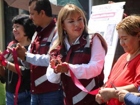 Rehabilitan calles en el centro El Salto y Las Pintitas