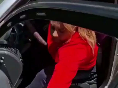 Identifican a mujer como "Lady Gasolina" tras evadir pago en Pachuca