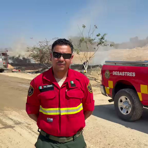 Entrevista con Antonio Jiménez Salcedo sobre el control del incendio en el vertedero de Puerto Vallarta