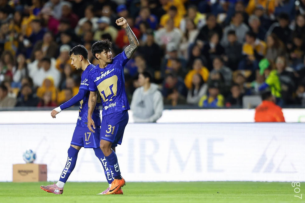 Pumas sorprende a Tigres en el Volcán y rompe racha de 12 años