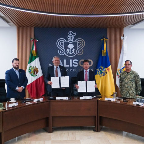 Jalisco y Michoacán firman convenio para blindar su región limítrofe
