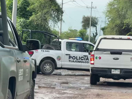 Hallan a hombre asesinado a balazos en la colonia Rancho La Cruz Blanca en Tlajomulco