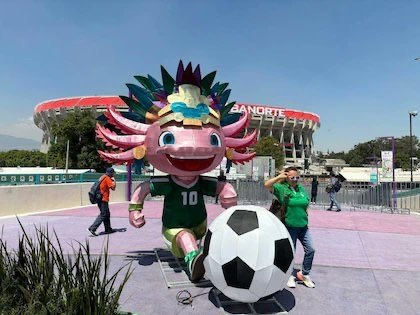 IMPI desmiente retiro de la figura del ajolote en el Estadio Azteca por regulaciones del Mundial FIFA 2026