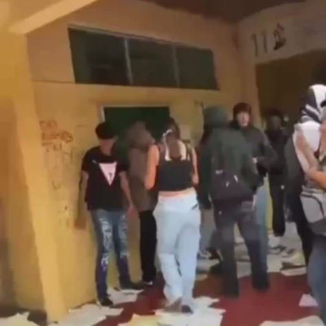 Protestas y Disturbios en la Preparatoria Vocacional de la Universidad de Guadalajara por Supuesto Acoso Sexual