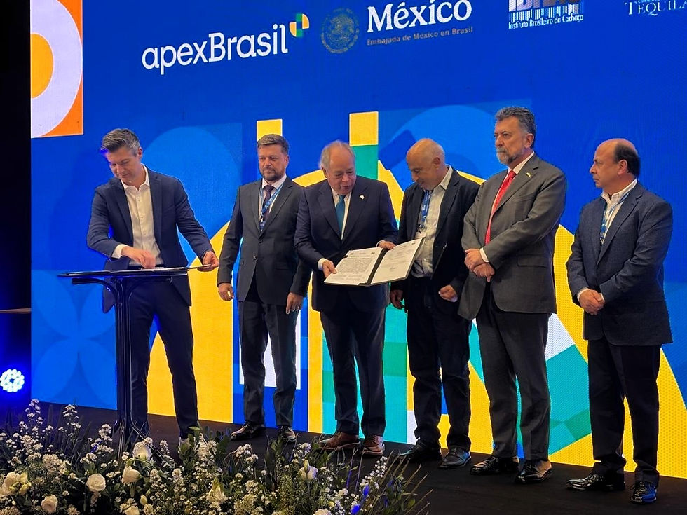 México y Brasil renuevan acuerdo para proteger la autenticidad del Tequila y la Cachaça