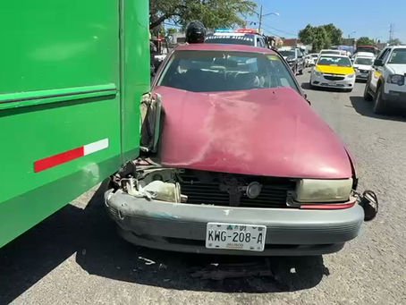 Persecución en Zapopan: Detienen a sujeto tras robo de vehículo y choque