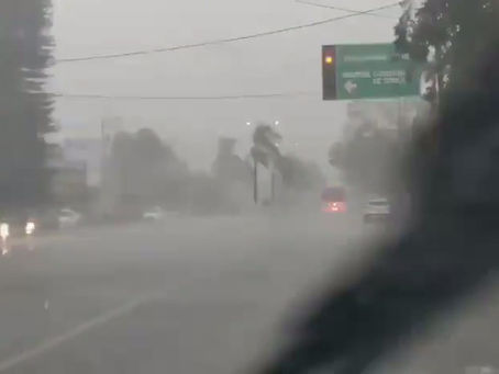 Reportan lluvia y granizo en Tamazula; alertan por potencial de tormentas en el sureste de Jalisco