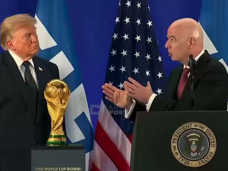 Gianni Infantino y Donald Trump debaten sobre la naturaleza del fútbol