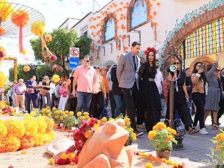 Festival de Muertos en Tlaquepaque Rompe Récords con 450 Mil Visitantes y el Altar Más Grande del Mundo