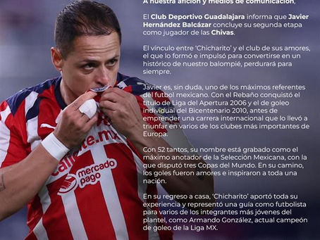 Chicharito Hernández Deja Chivas: Un Ciclo Terminado