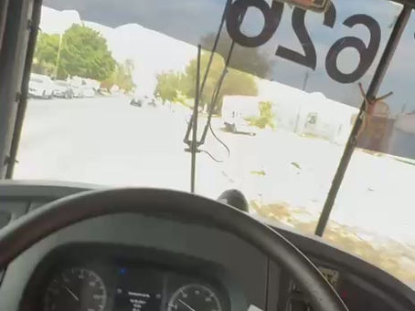 Usuarios de la Ruta T10 reconocen buen servicio con refrigerios para choferes