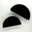 Thumbnail: 2x Soft Black Semi Circle Sponge