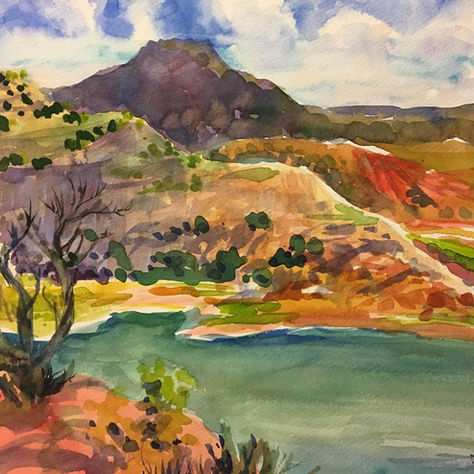 Painting by Doris Rice