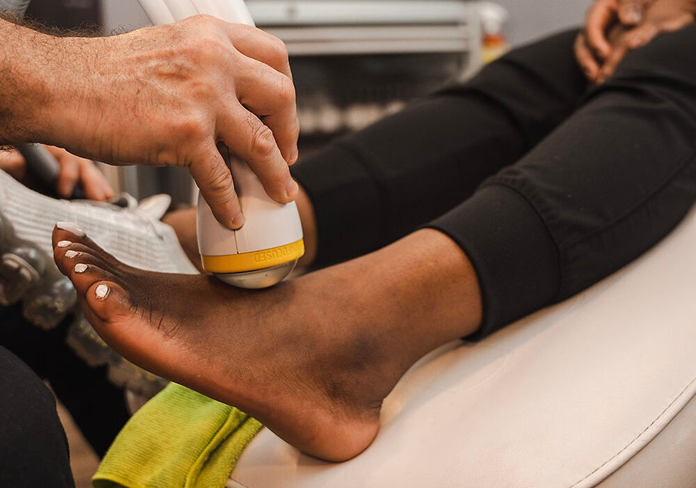 SoftWave for ankles and feet