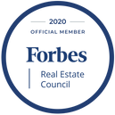 FORBES council badge for Rodolfo Delgado on 2020 real estate
