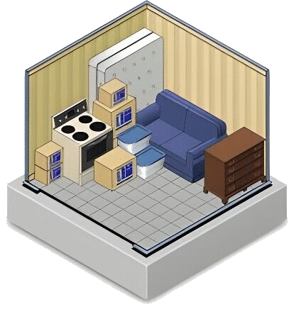 10x15 storage unit in Eddyville KY – great for larger furniture and household storage