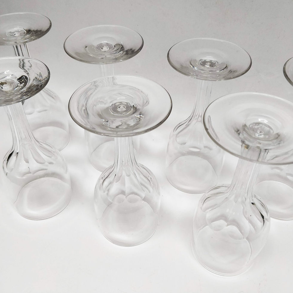 Thumbnail: 7 Hollow Stem Champagne/Wine Glasses