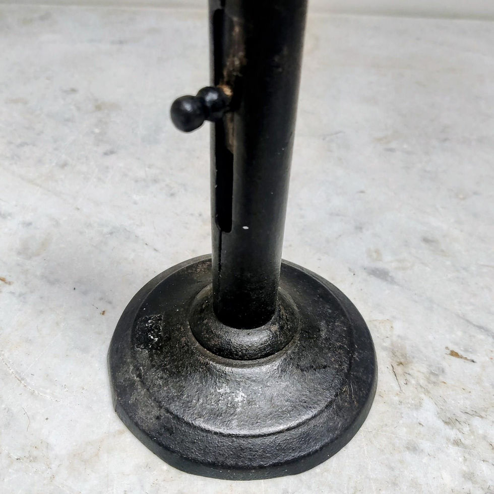 Thumbnail: Antique Tin ‘Hogscraper’ Candlestick