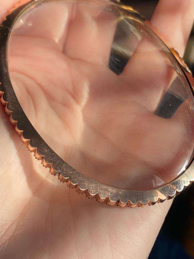 Thumbnail: Giant Georgian Pearl Frame Locket