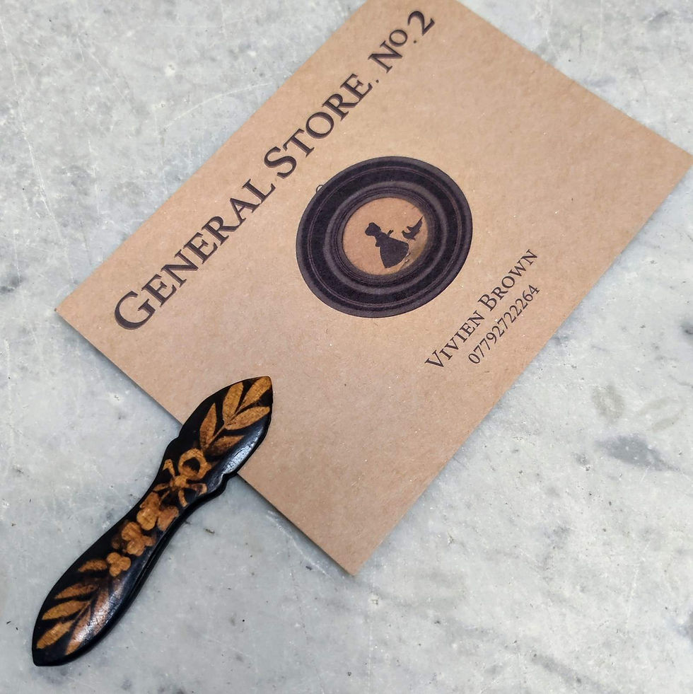Thumbnail: Mauchline Ware Letter Opener/Book Mark