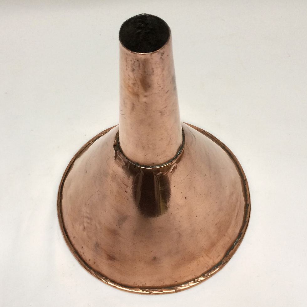 Thumbnail: Lovely, Heavy Copper Funnel