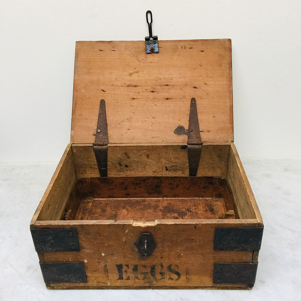 Thumbnail: Early 20th Century Wooden Egg Crate