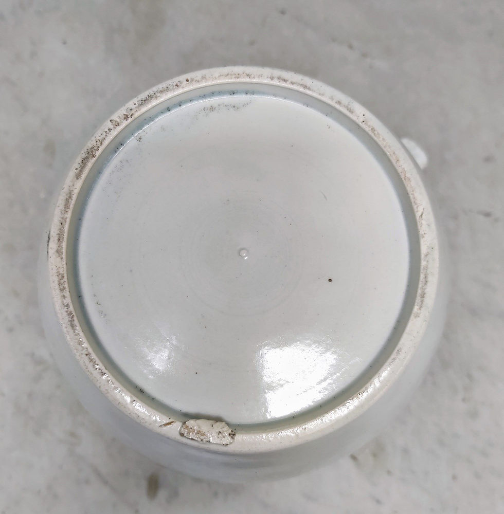 Thumbnail: Huge C19th Underglaze Blue Pearlware Pitcher