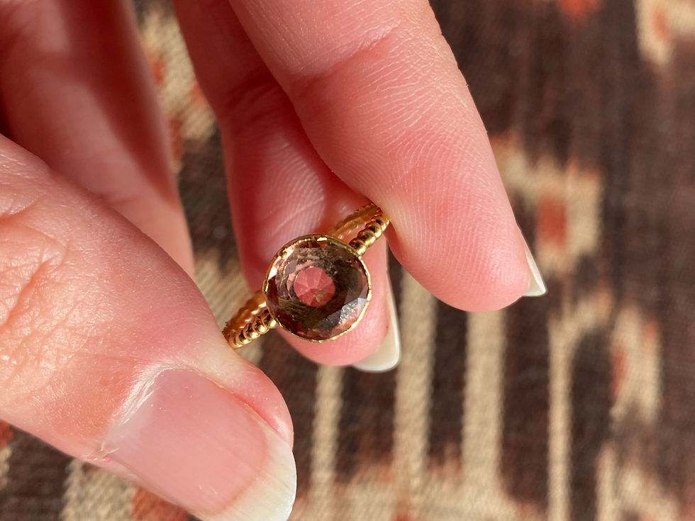 Thumbnail: Georgian Topaz Ring
