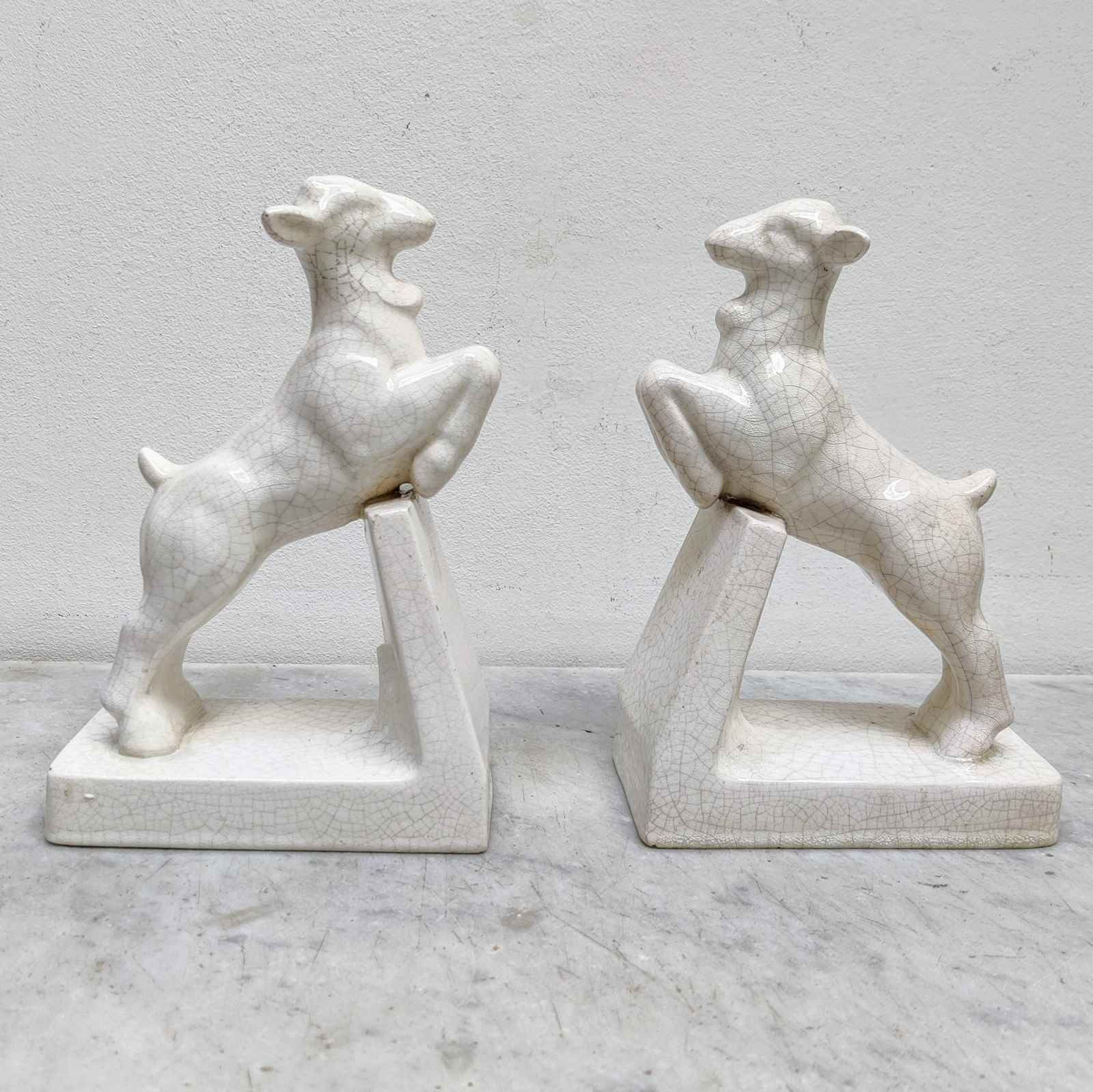 Pair Of Art Deco Book Ends