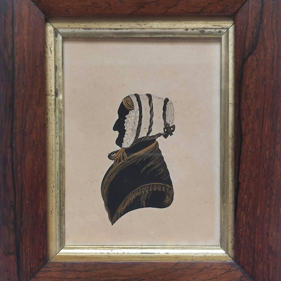 Thumbnail: Silhouette Hannah Deards June 1845