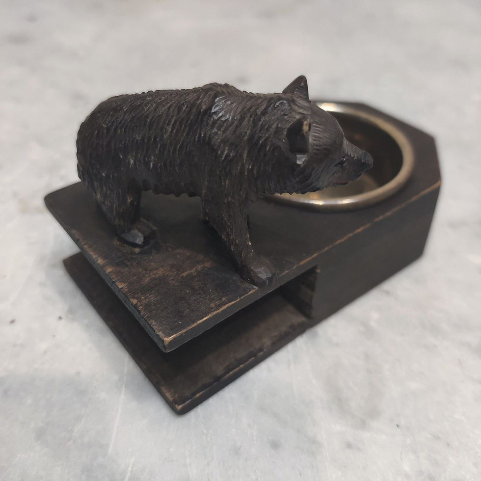 Thumbnail: Black Forest Bear Match Holder