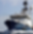 Large blue and white commercial fishing vessel, the SANT YAGO UNO, cuts through choppy ocean waters
