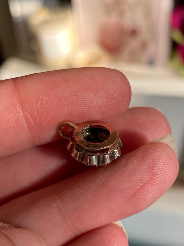 Thumbnail: C19th Paste Cluster Pendant