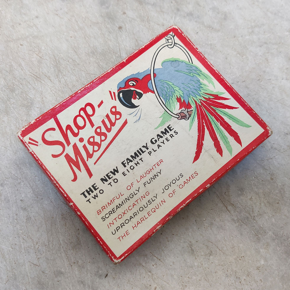Thumbnail: Vintage 'Shop Missus' Card Game