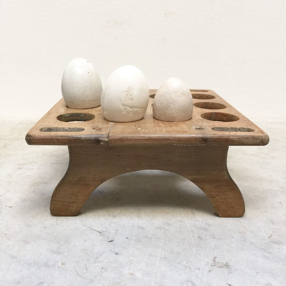 Thumbnail: Wooden Egg For A Dozen Eggs