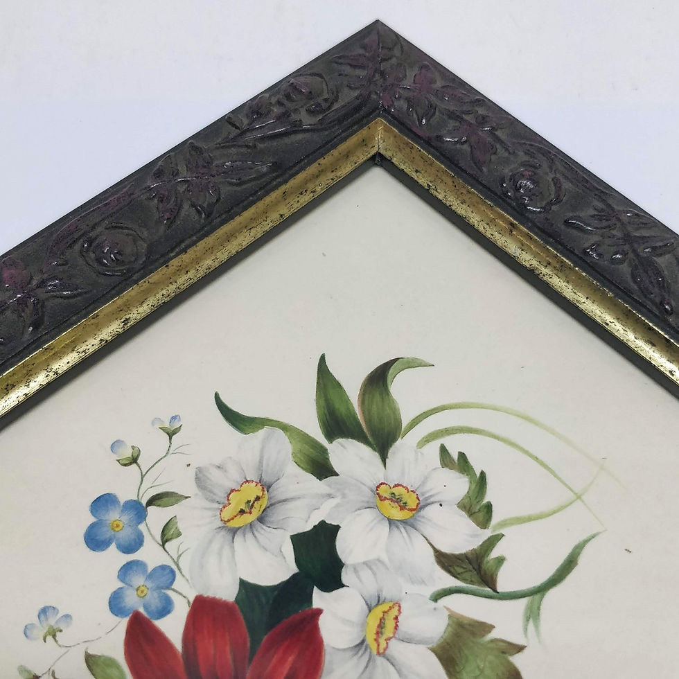 Thumbnail: Early C19th Floral Watercolour