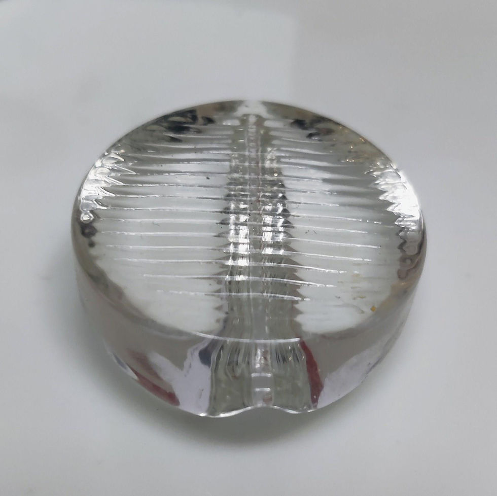 Thumbnail: Swedish Mid Century Glass Knife Rests