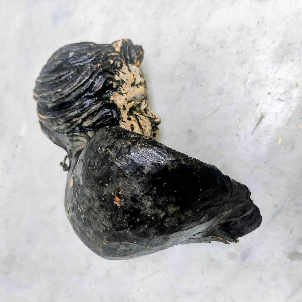 Thumbnail: Late 18Th Century Continental Carved Cherub/Putto