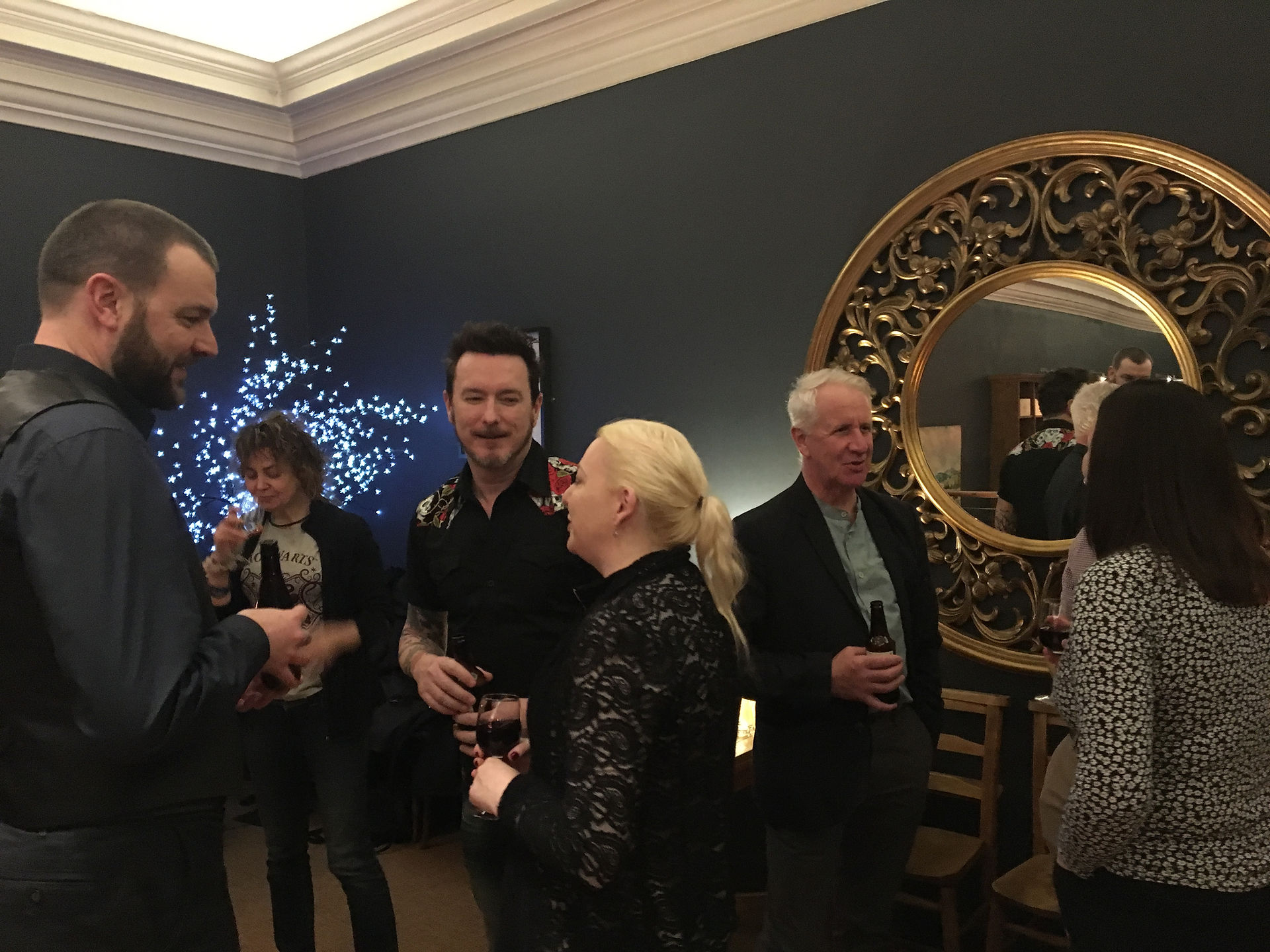 Robert S Malan (Luna Senior Editor and writer), Steph Bianchini (Editor, The Earthian Hivemind), Del and Kim Lakin-Smith (Writer), Peter Garrett (Writer).