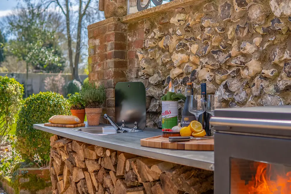 Thumbnail: BBQube For Outdoor Kitchen: Grill & Heater